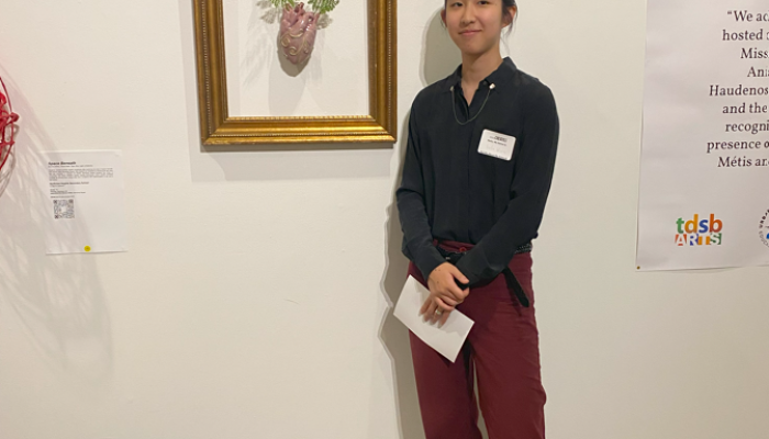 TDSB Creates Art Exhibition featuring NTCI Student Viola Wang